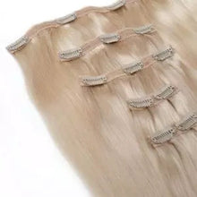 Load image into Gallery viewer, Vanilla Human Hair Clip-In Extensions
