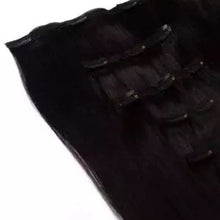 Load image into Gallery viewer, Midnight Human Hair Clip-In Extensions
